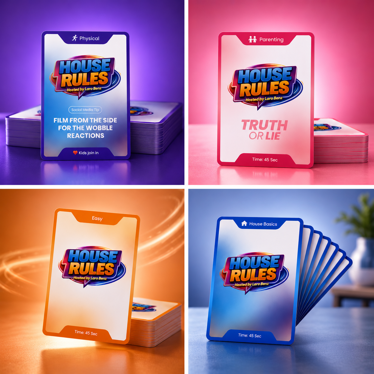 House Rules - all 4 decks